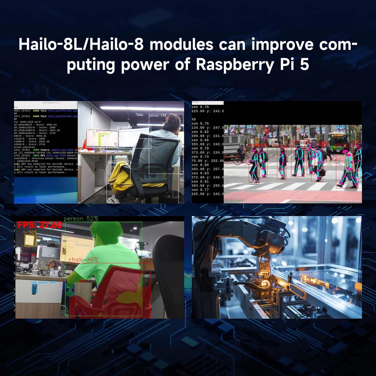 Hailo 8/8l Ai Acceleration Mod - Raspberry Pi Ai Kit Hailo-8L recension och pris