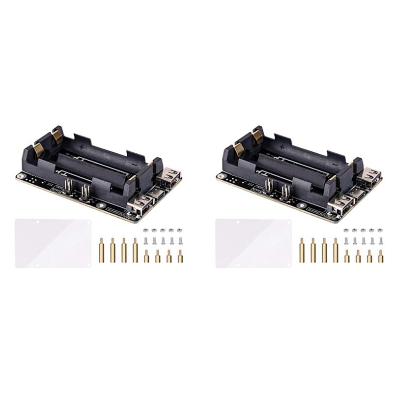 AA08-2X For Raspberry Pi 4 UPS - Raspberry Pi Uninterrupted Power Supply Ups 18650 recension och pris