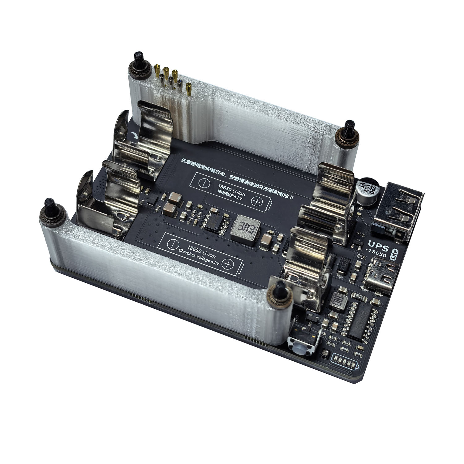 Raspberry Pi 4B 3B+ 3B 5V 3A U - Raspberry Pi Uninterrupted Power Supply Ups 18650 recension och pris