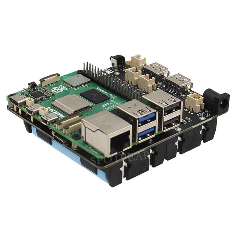 Raspberry Pi 5 UPS Expansion B - Raspberry Pi Uninterrupted Power Supply Ups 18650 recension och pris