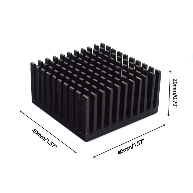 4Pcs Heatsink 40x40x20mm Alumi - Raspberry Pi Water Cooling Kit recension och pris